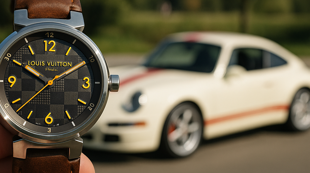 Louis Vuitton’s Newest Timepiece Comes With an Insane, Custom Porsche 911