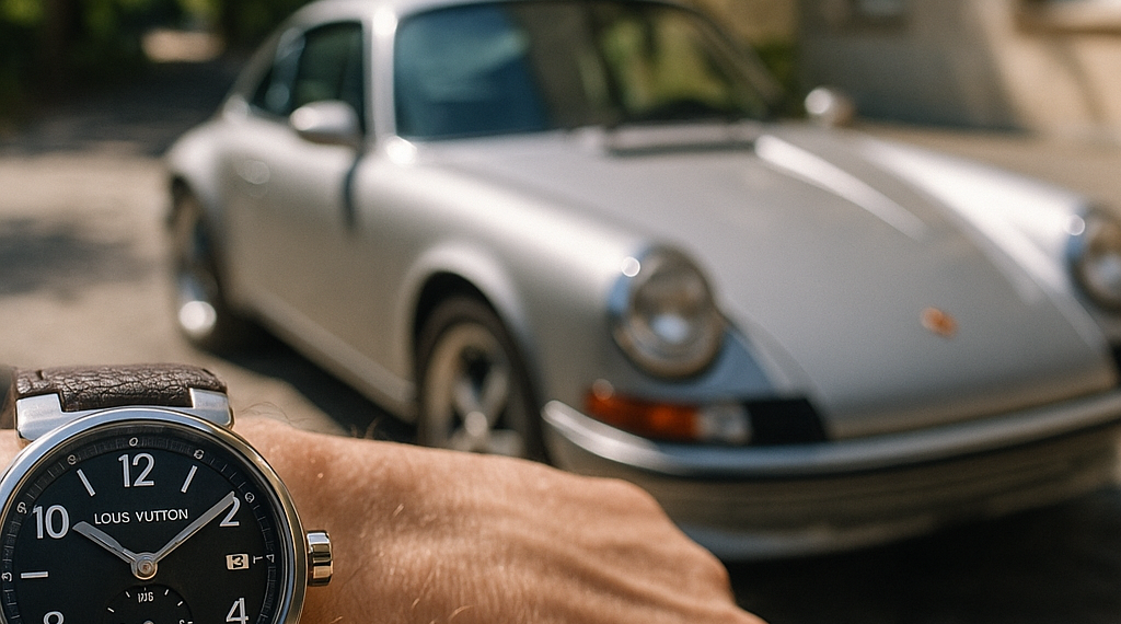 Louis Vuitton’s Newest Timepiece Comes With an Insane, Custom Porsche 911