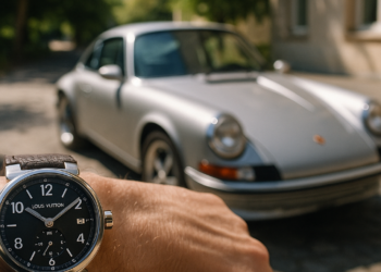 Louis Vuitton’s Newest Timepiece Comes With an Insane, Custom Porsche 911