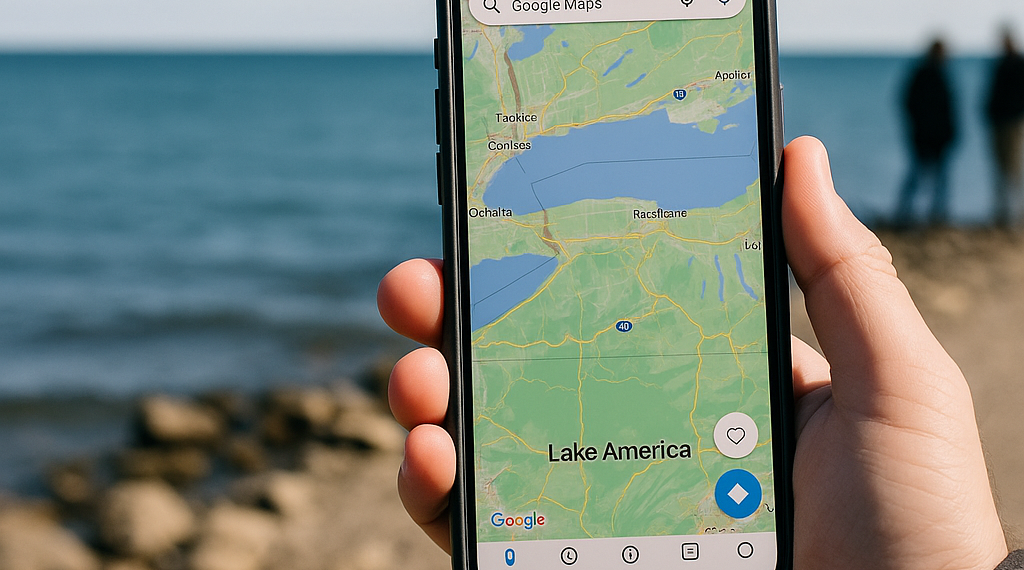 Cambia Google Maps Lago Ontario a 'Lago América' en EU