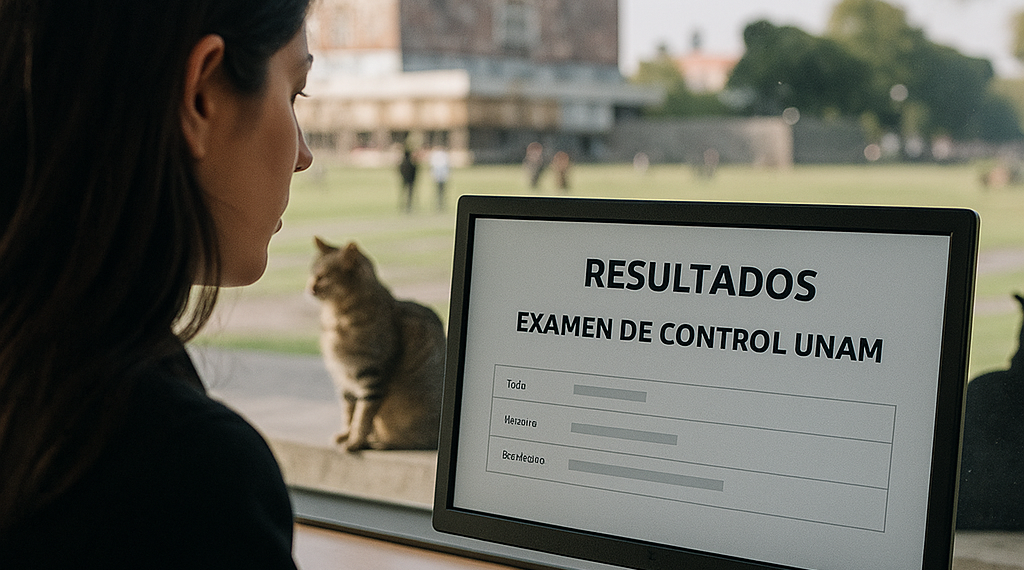 La UNAM publica este viernes los resultados de su Examen de Control Presencial