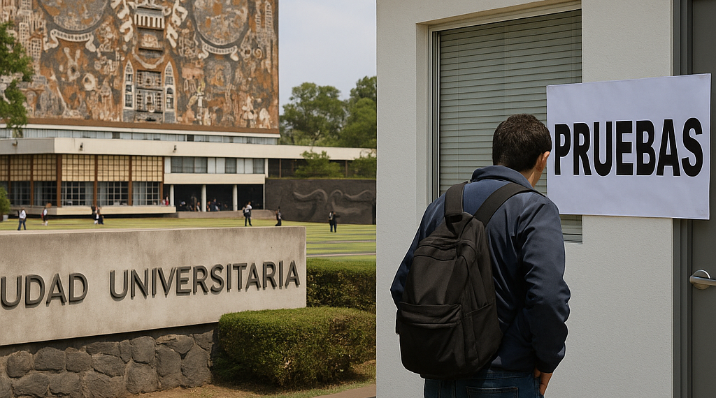 Audita la UNAM a empresa  de examen