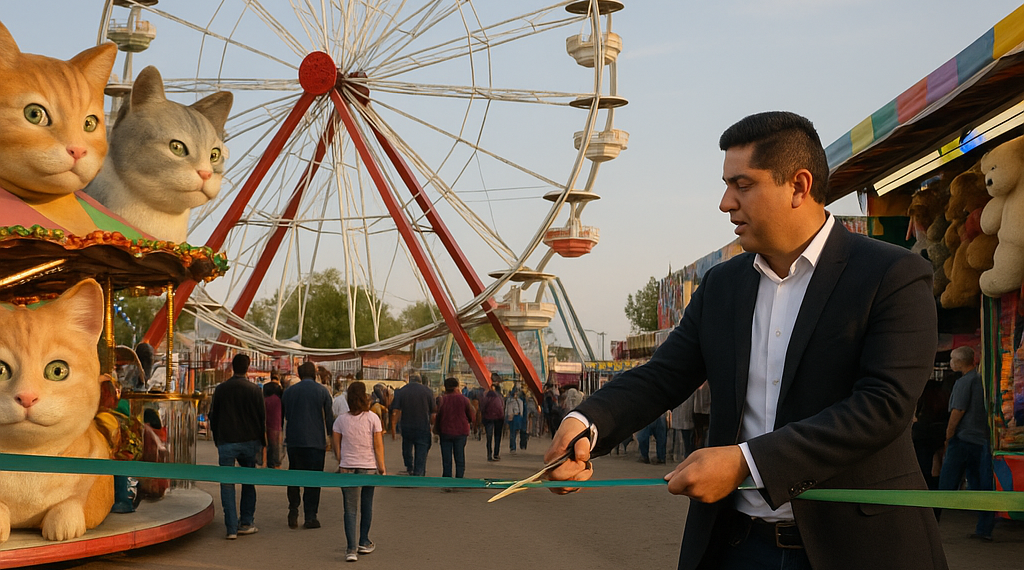 ​El gobernador Ricardo Gallardo inaugura la Fenapo 2026, la feria más grande de México