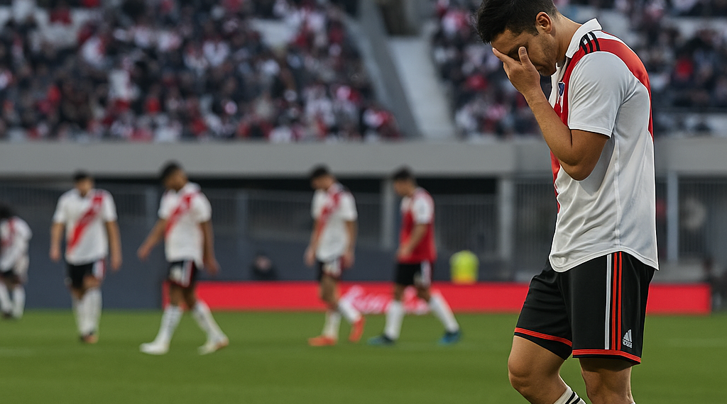 River Plate toca fondo: pierde ante Tigre y sufre seis derrotas consecutivas por primera vez