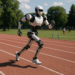 Un robot humanoide chino superó el récord mundial de Usain Bolt en los 100 metros