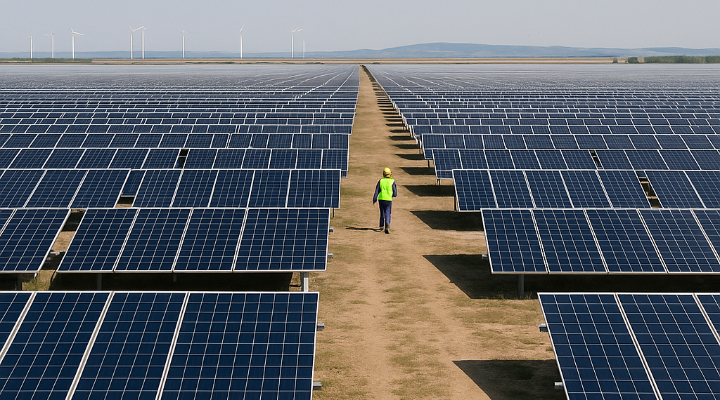 Rumania avanza en la construcción de la mayor planta solar de la UE: abastecería a cerca de un millón de personas