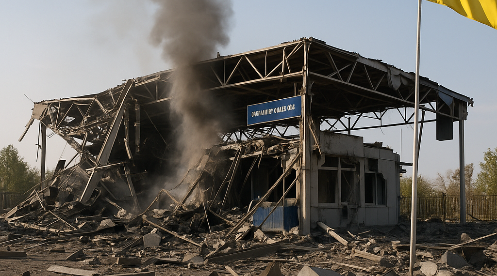 Rusia lanzó un nuevo ataque con drones contra Odesa: destruyó un puesto fronterizo entre Ucrania y Moldavia