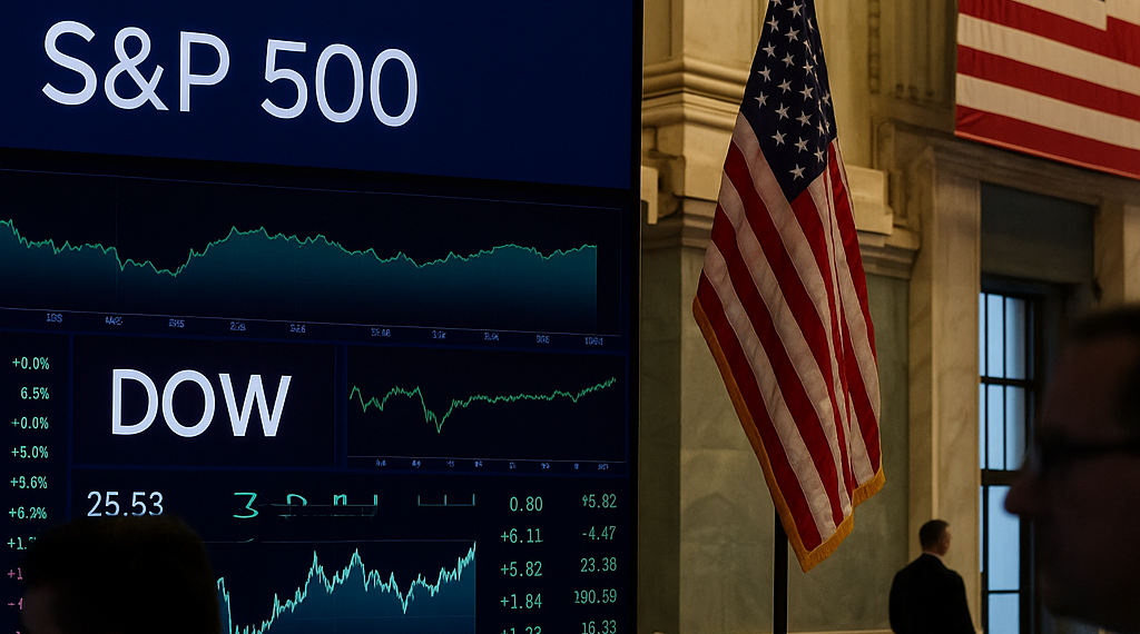 Supera S&P 500 los 7,700 puntos y el Dow hila segundo récord
