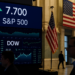 Supera S&P 500 los 7,700 puntos y el Dow hila segundo récord