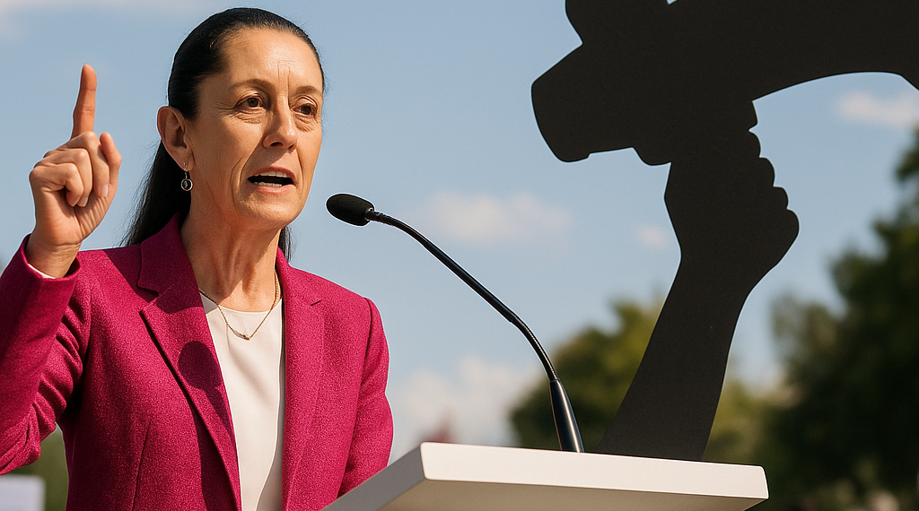 Asegura Sheinbaum que 4T defiende la libertad de expresión