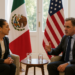 Sheinbaum conversa con el historiador Niall Ferguson sobre la relación entre México y EU