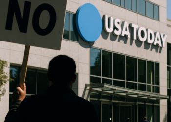 USA Today Co. unions call on the company to cut ties with Palantir