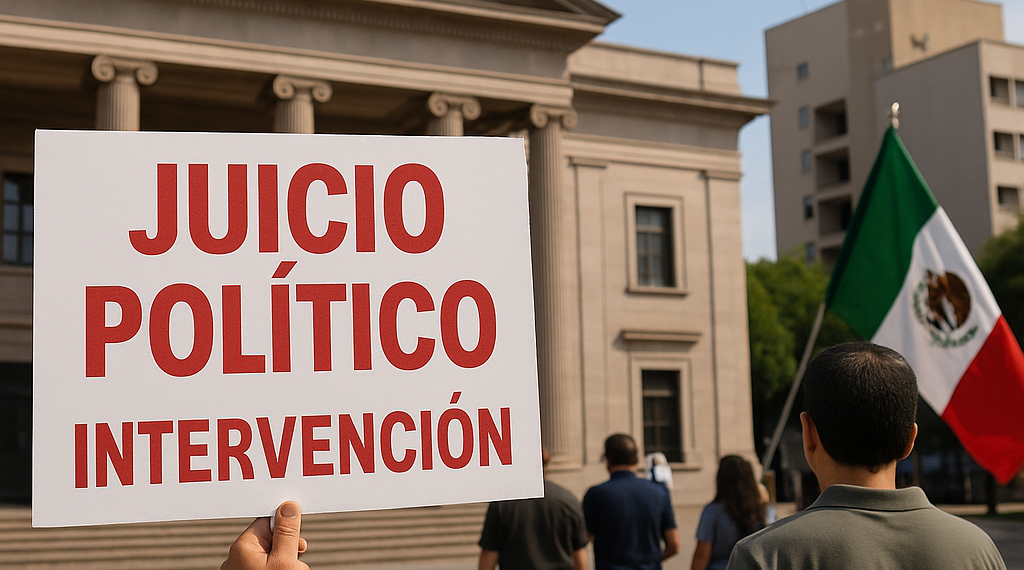 Pide PAN juicio político a Rocha y desaparición de poderes