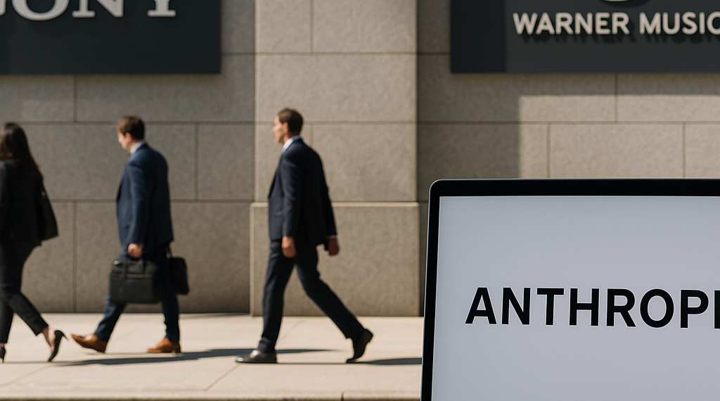 Sony y Warner Music demandan a Anthropic por usar canciones para entrenar a Claude