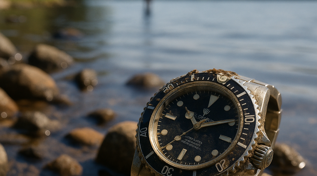 His Rolex Submariner Fell Into a Lake 30 Years Ago. He’s Still Diving for It
