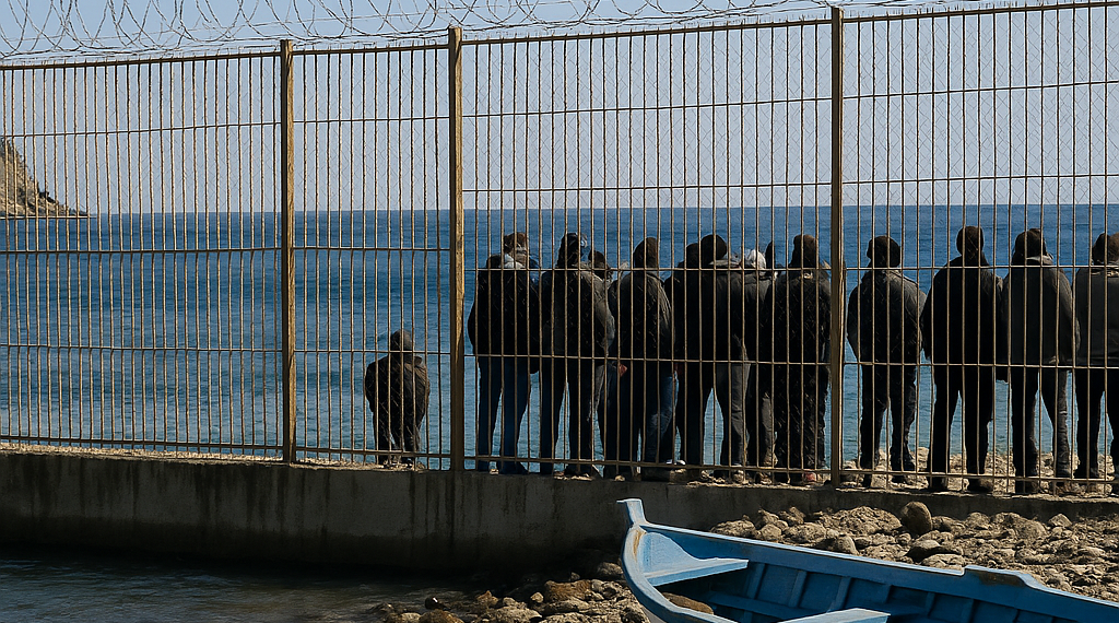 Aplazan en Ceuta una de las travesías más antiguas de España por la avalancha de migrantes marroquíes