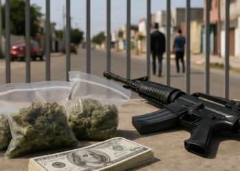 Drogas en México, dinero en EU y armas en Europa