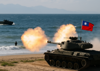 Taiwán realizó un simulacro militar de ataque costero con drones y lanchas ante la presión del régimen chino