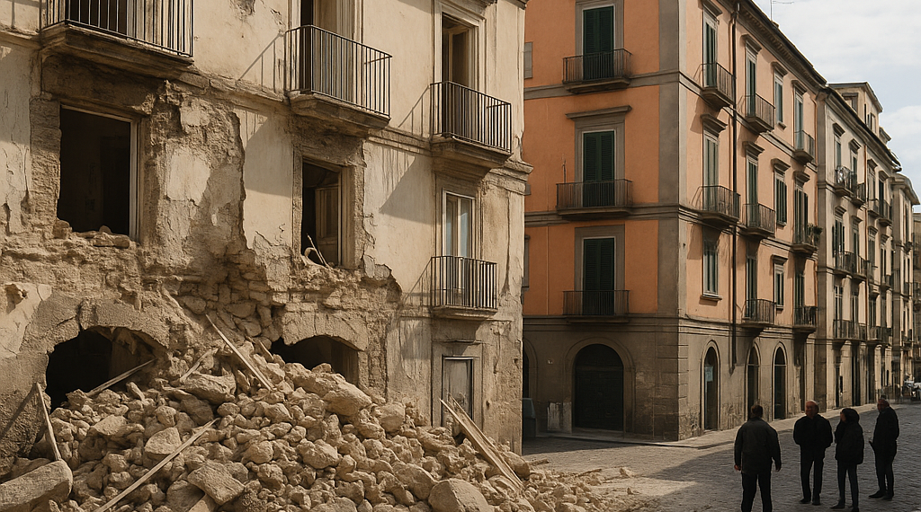 Terremoto sacude Nápoles: hay 10 heridos