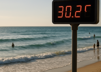 La temperatura media diaria de la superficie del mar registra nuevo récord de 21.1 grados Celsius