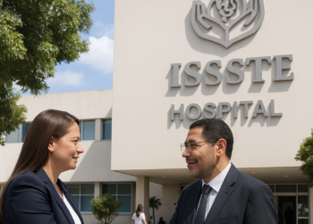 Tere Jiménez y Martí Batres suman esfuerzos para fortalecer atención del ISSSTE en Aguascalientes