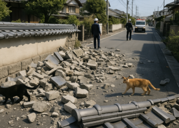 Se registra sismo de magnitud 5.9 en Japón; deja 37 heridos