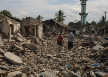 Sismo de magnitud 7.7 sacude el este de Indonesia
