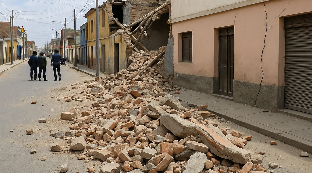 Se registra sismo de magnitud 7.2 en Perú