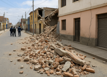 Se registra sismo de magnitud 7.2 en Perú