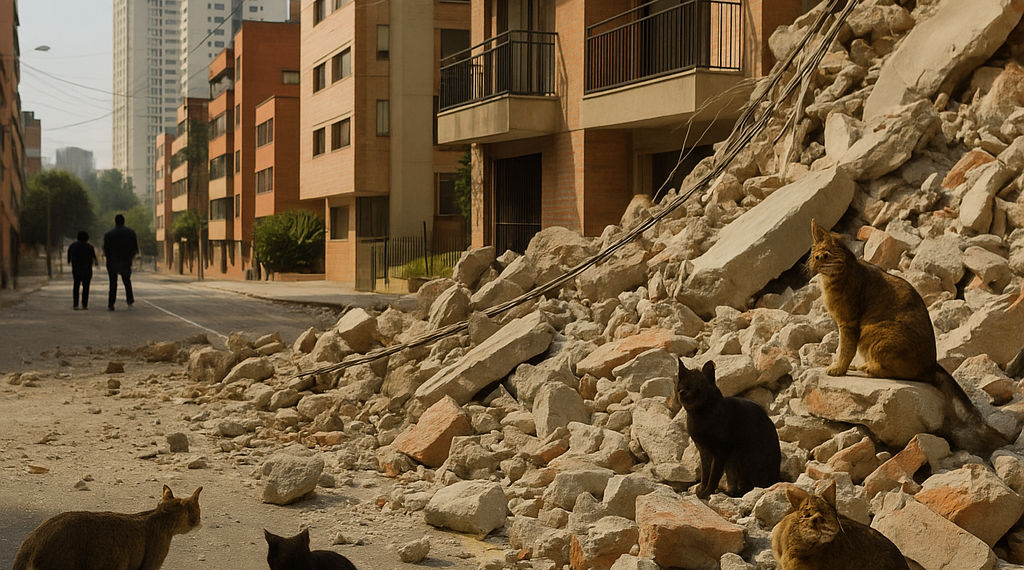 Se registra sismo magnitud 7.4 en Colombia