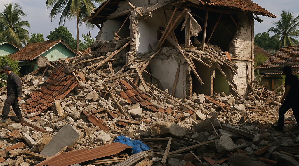 Terremoto en Indonesia: Sube a 53 la cifra de muertos