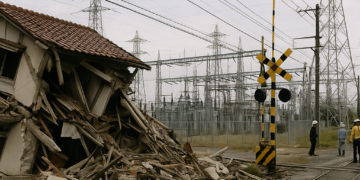 El fuerte terremoto de Japón les pilla en medio de una delicada operación