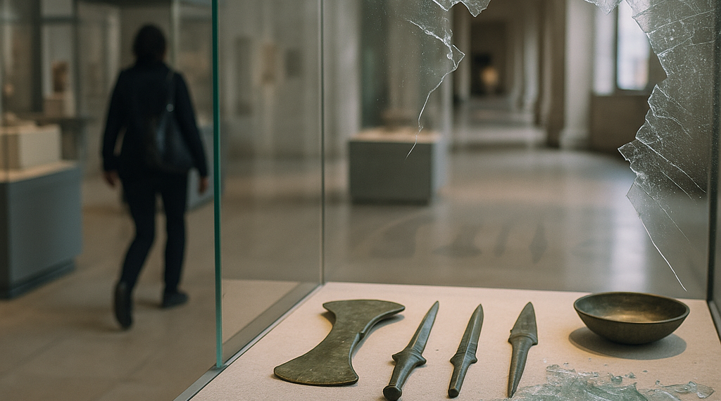 Bronze age treasure stolen in four-minute Spanish museum heist | Art theft