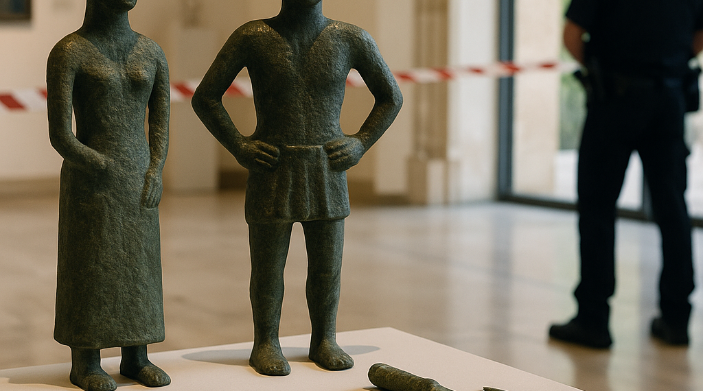 Bronze age treasure stolen in four-minute Spanish museum heist | Art theft