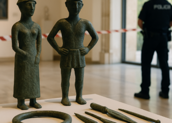 Bronze age treasure stolen in four-minute Spanish museum heist | Art theft