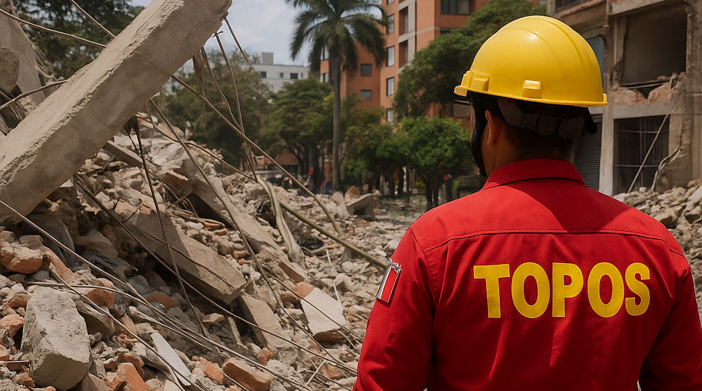 Llegan Topos Aztecas a Colombia para ayudar tras sismo