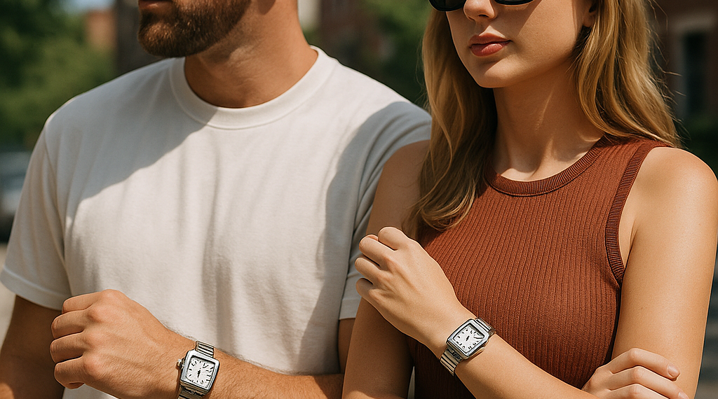 Travis Kelce and Taylor Swift Can Now Wear Matching Cartier Watches