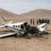 Trece muertos al caer avioneta con turistas cerca de Líneas de Nasca en el sur de Perú