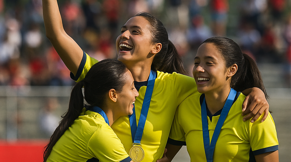 Tri femenil obtiene medalla de oro en los JCC
