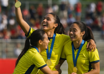 Tri femenil obtiene medalla de oro en los JCC