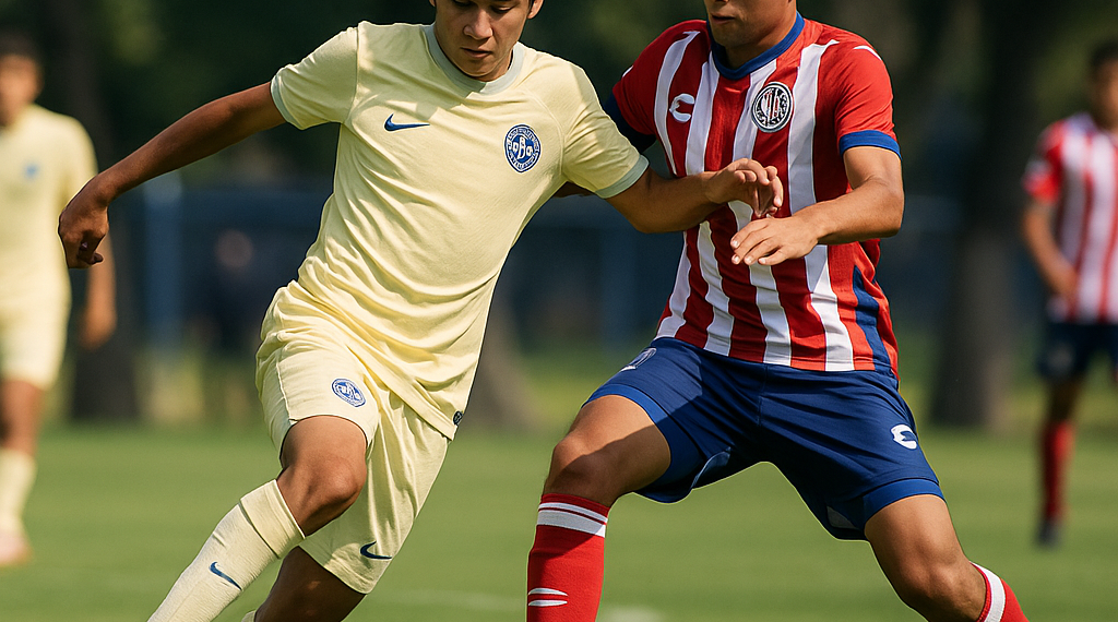 Golea América juvenil al Atlético de San Luis y son líderes