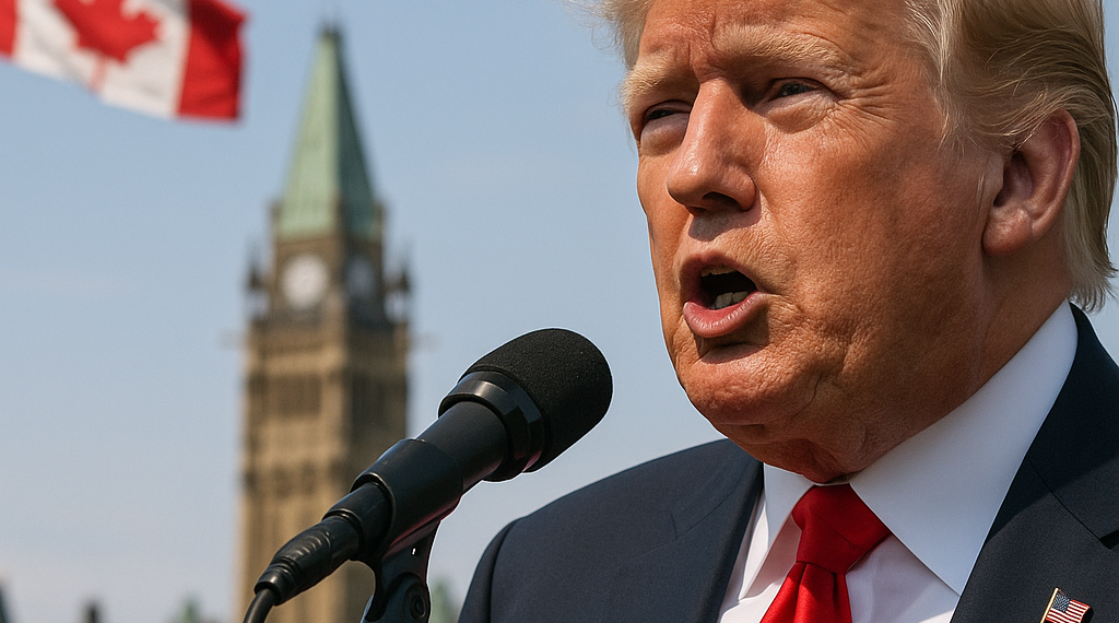 Trump amenaza a Canadá con consecuencias "mucho peores" si sus "payasos" dirigentes no "entran en vereda"