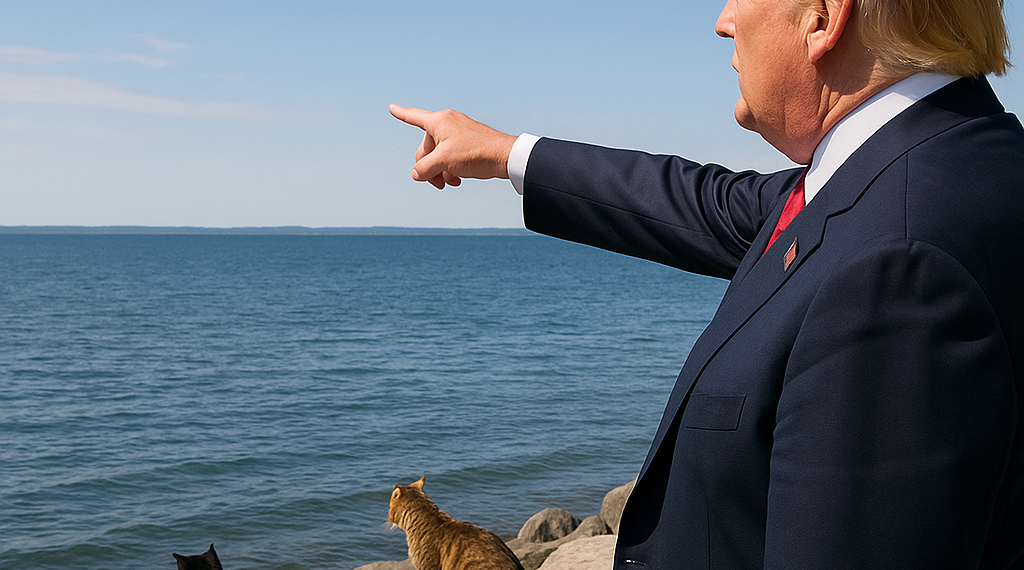 Renombra Trump al Lago Ontario como 'Lago América'