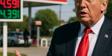 Trump exige a las petroleras que bajen los precios de la gasolina y regaña al CEO de Chevron