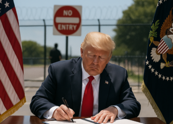 Firma Trump más decretos contra ciudadanía por nacimiento