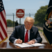 Firma Trump más decretos contra ciudadanía por nacimiento