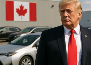Bajaría Trump a 15% arancel a autos importados de Canadá