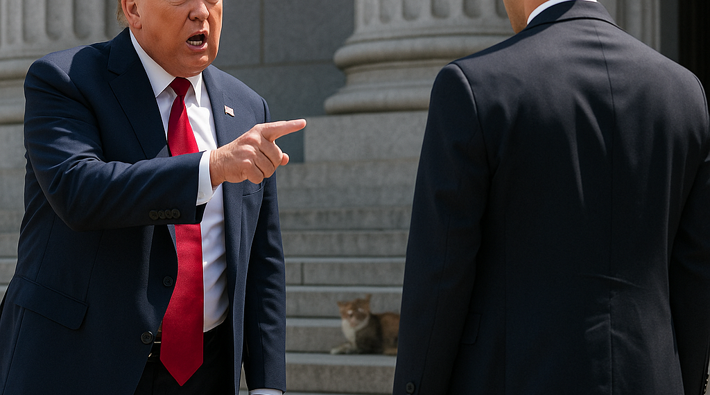 Trump critica a fiscal por retirar la demanda en el caso del estanque reflectante en Washington