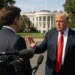 Trump manda a callar a reportera de CNN que le preguntó sobre Corea del Norte
