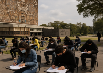 UNAM inicia examen de control presencial